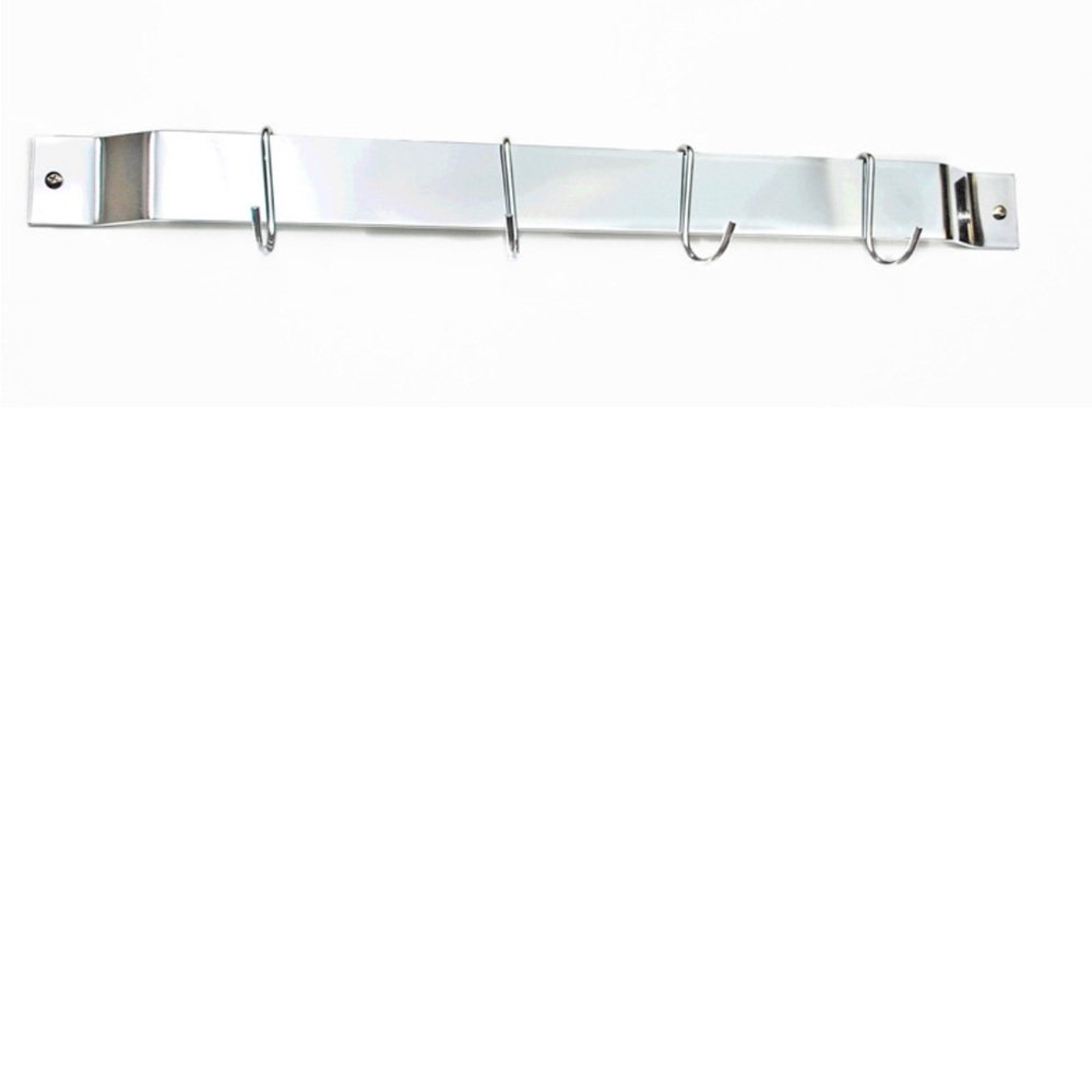 Rogar 24” pot rack in RARE POLISHED CHROME
